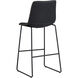 Cal 43.5 inch Antique Black Barstool, Set Of 2